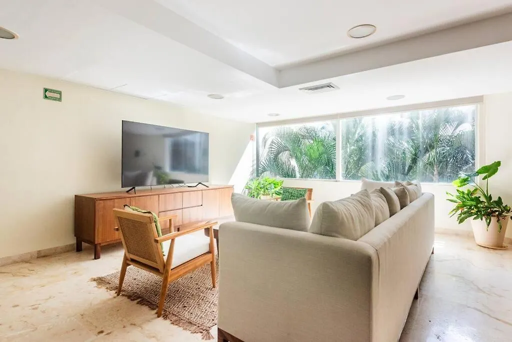 Amazing Beach Front Condo At Elements Playa Del Carmen Apartment