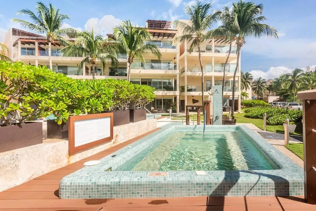Amazing Beach Front Condo At Elements Playa Del Carmen Apartment